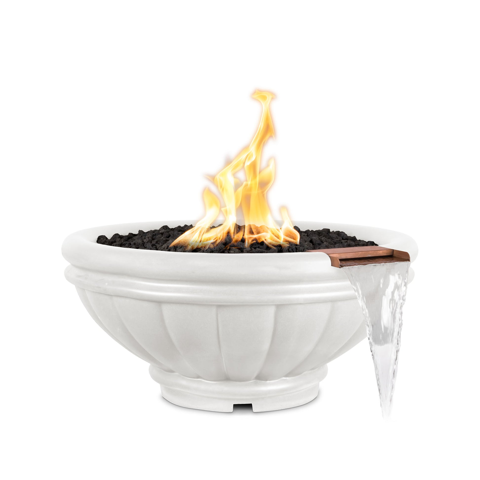 ROMA FIRE AND WATER BOWL -GFRC CONCRETE - catalog view