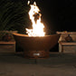 Scallop/Tidal Fire Pit - side view