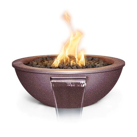 SEDONA FIRE & WATER BOWL - POWDER COATED METAL - catalog view