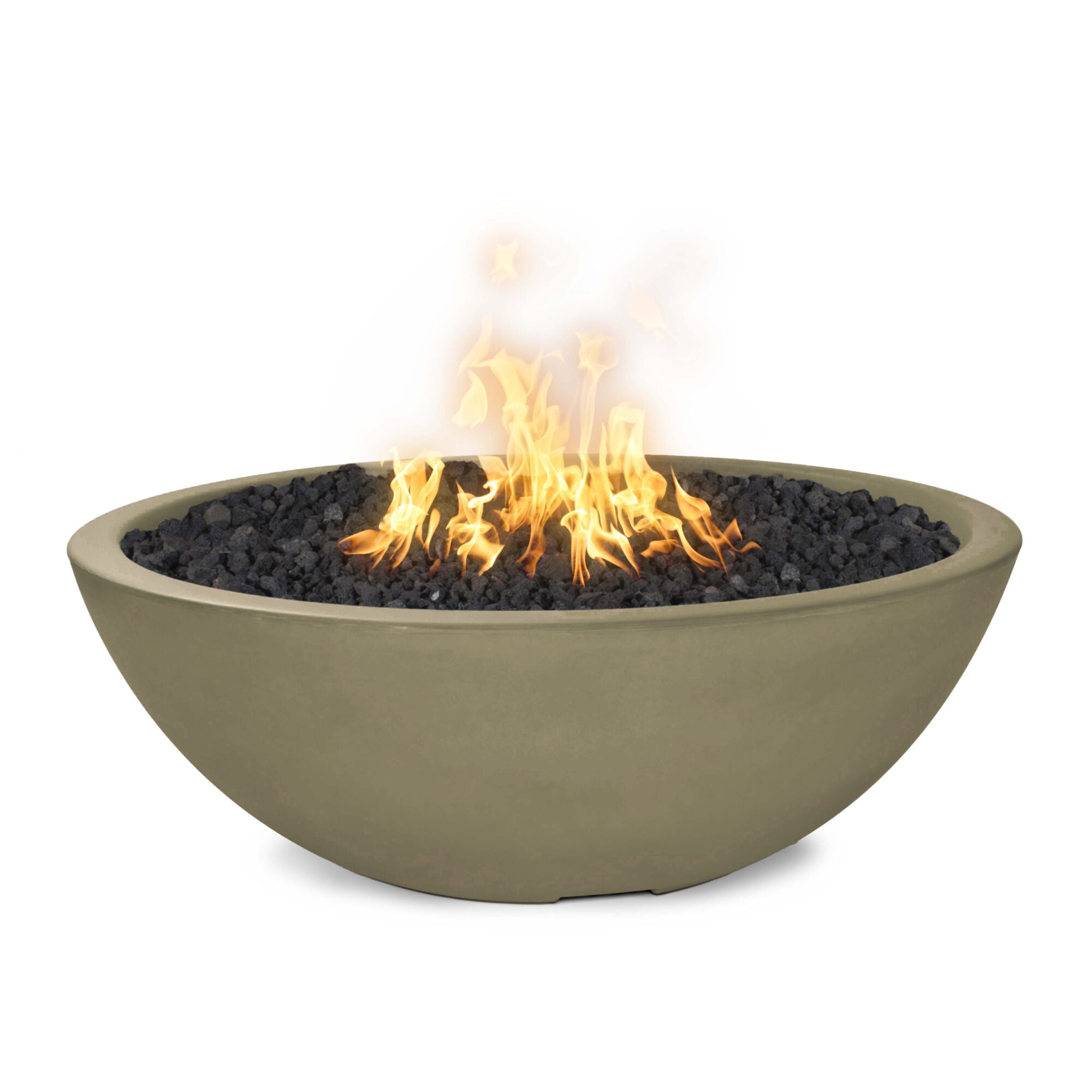 SEDONA FIRE PIT - NARROW LEDGE - GFRC CONCRETE – Maverick Firepits