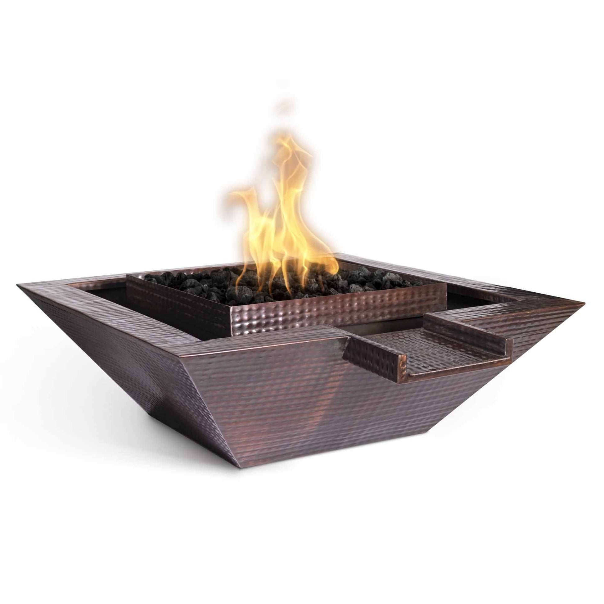 MAYA FIRE & WATER BOWL - GRAVITY SPILL - COPPER - catalog view