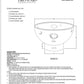 Tropical Moon Fire Pit - spec sheet