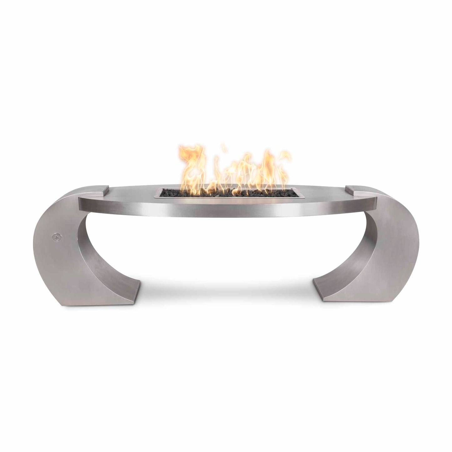 VERNON FIRE TABLE - STAINLESS STEEL - catalog view