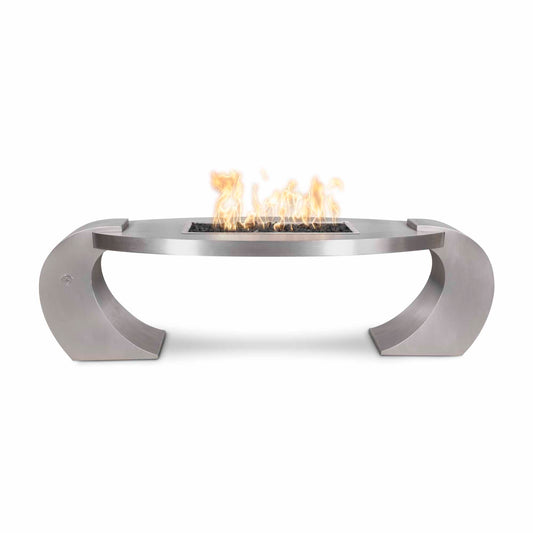 VERNON FIRE TABLE - STAINLESS STEEL - catalog view