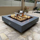 CABO FIRE PIT - GFRC CONCRETE - side view patio