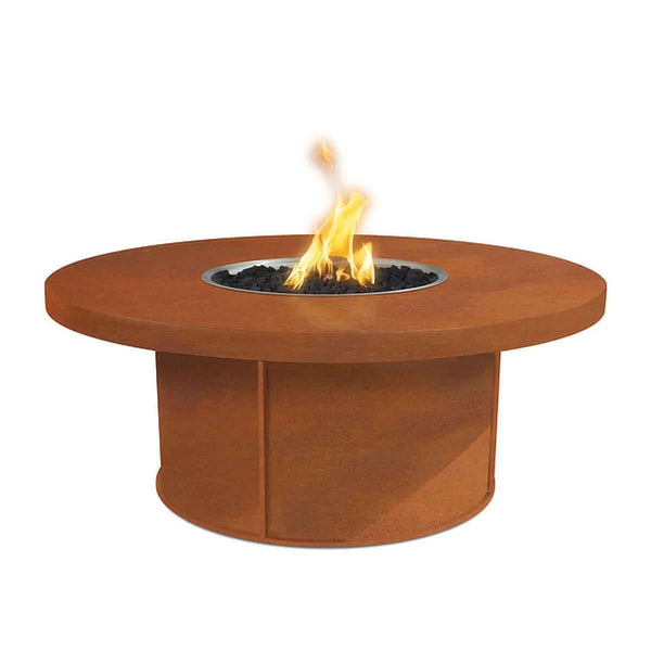 MABEL FIRE PIT - CORTEN STEEL - side view