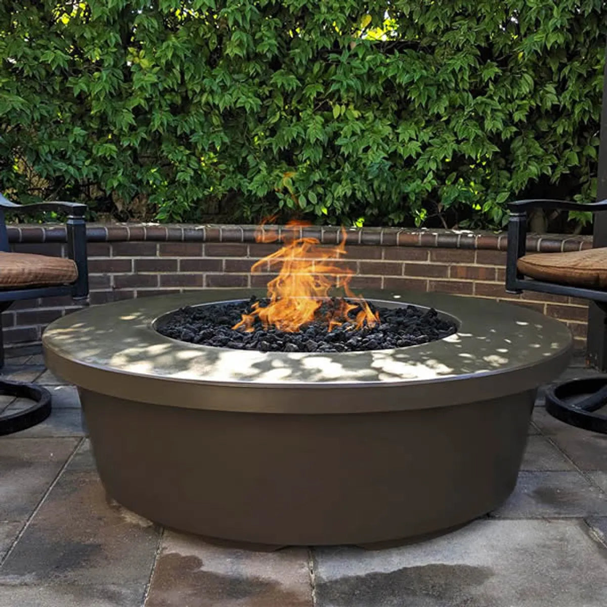 TEMPE FIRE PIT - GFRC CONCRETE - side view