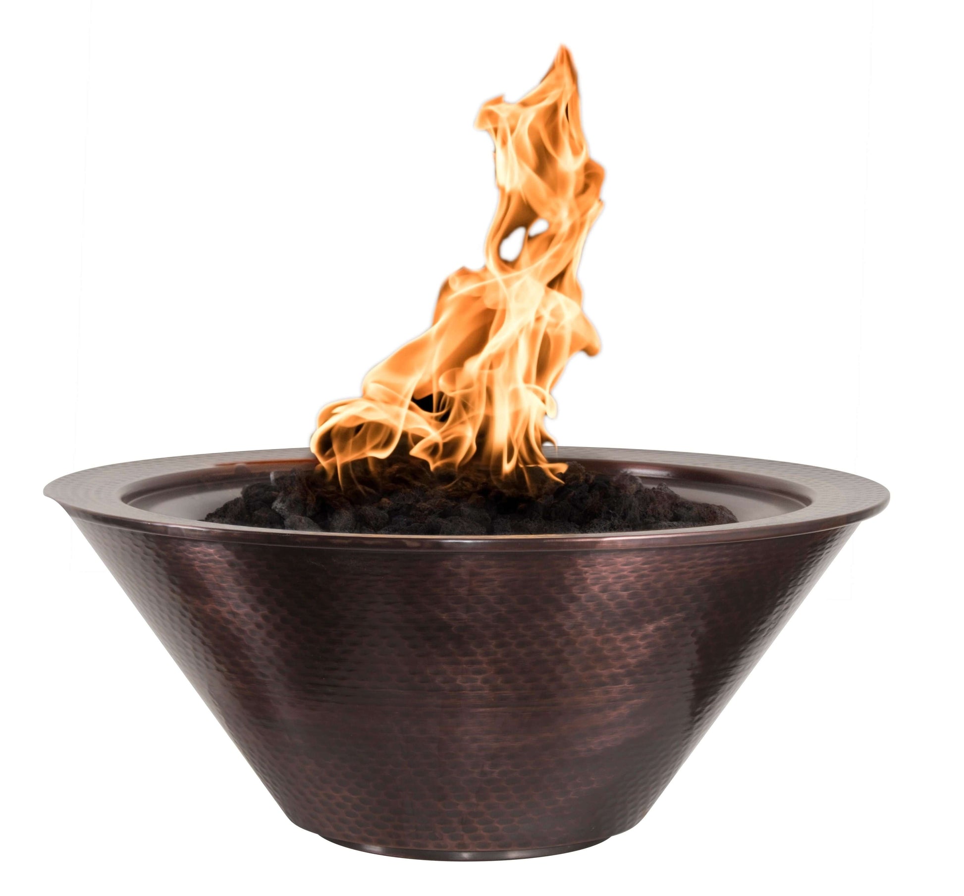 CAZO FIRE BOWL - HAMMERED COPPER - catalog view