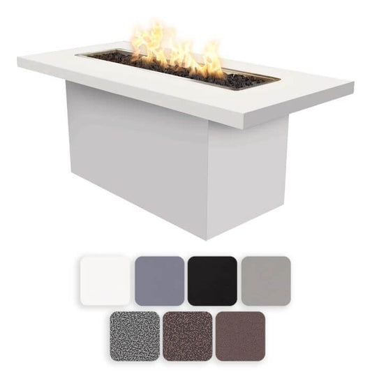 BELLA FIRE TABLE - LINEAR - POWDER COATED METAL - catalog view