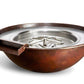 TEMPE FIRE & WATER BOWL - HAMMERED COPPER - catalog view